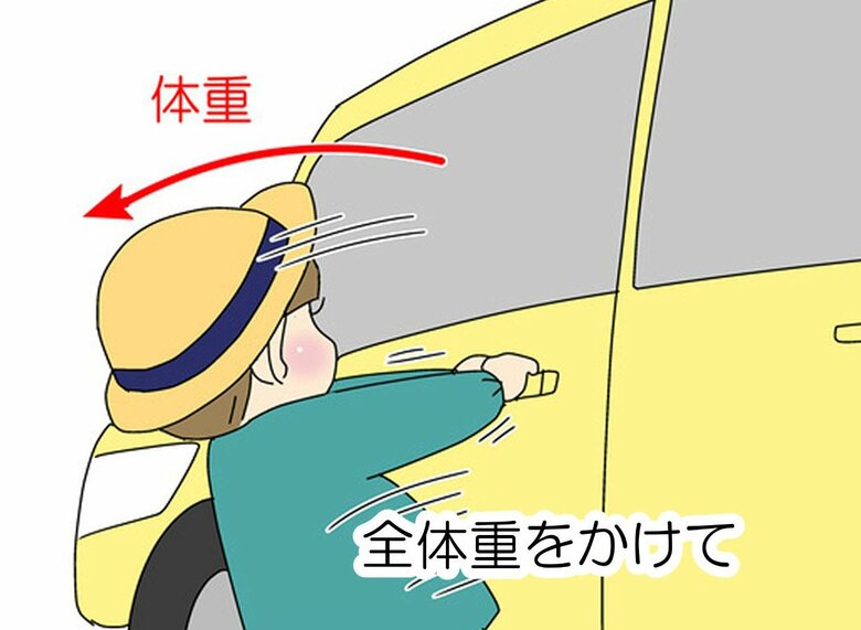 「お願いだから小さい子にドアの開閉やらせないで！！」（4/12P）