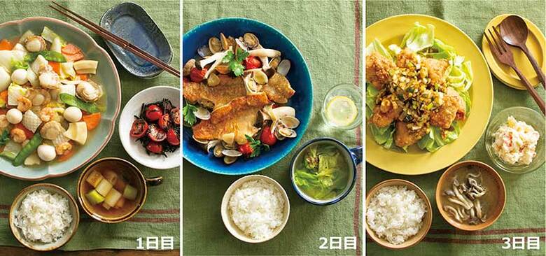 メニューは一例です