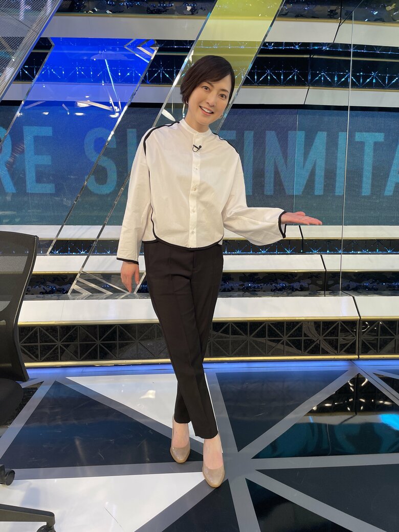 『フィギュアスケートTV』でキャスターを務める八木沼さん