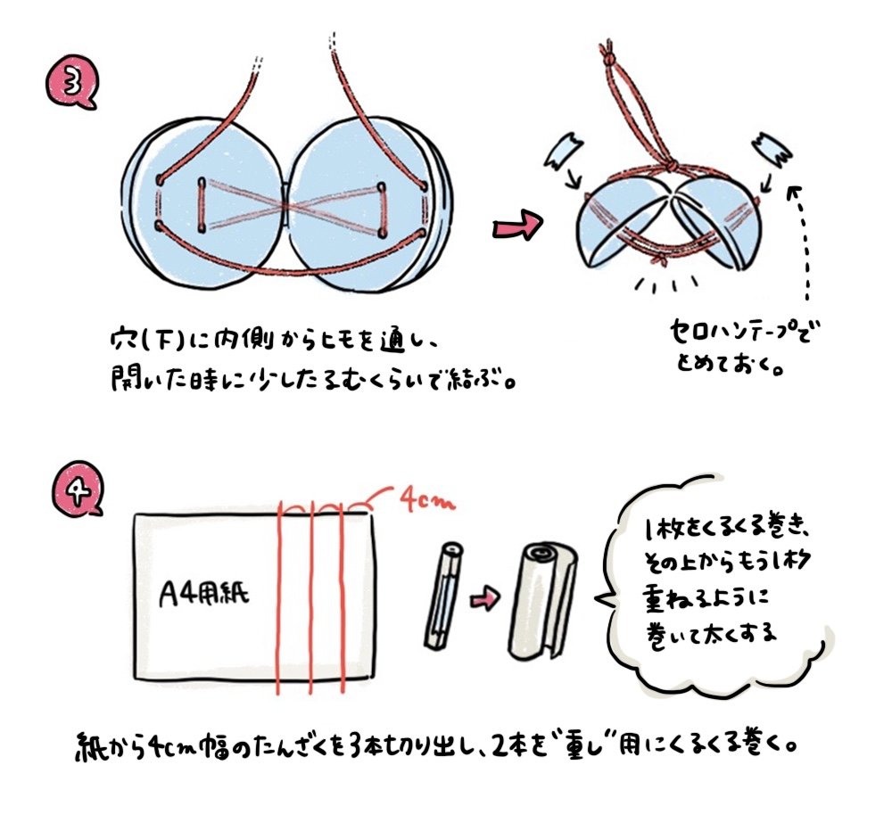 Twitterで大人気の手作りおもちゃ ミニくす玉 の作り方 Chanto Web