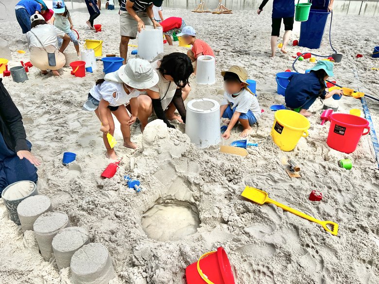 どろだんご先生の砂遊びワークショップ