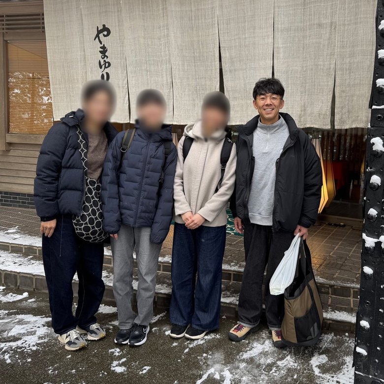 「僕の幸せは家族の幸せ」と断言する木村さんの仲良しファミリー