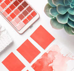 今年の注目カラーはリビングコーラル！でもそれって何色？