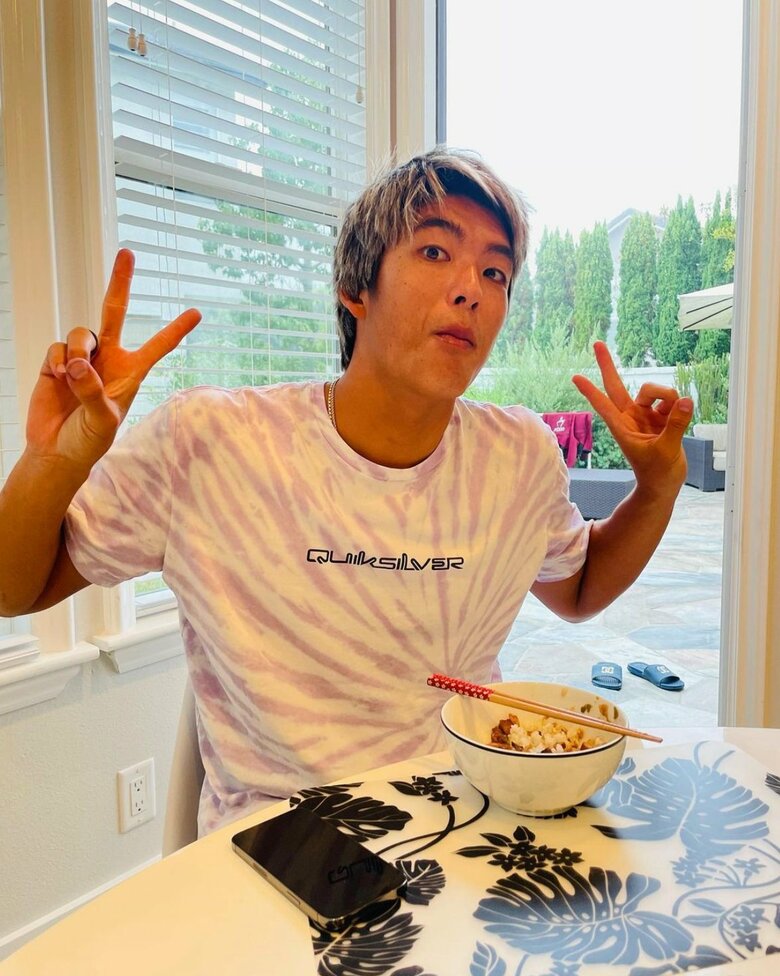 体をつくる食事には気を使っているそう