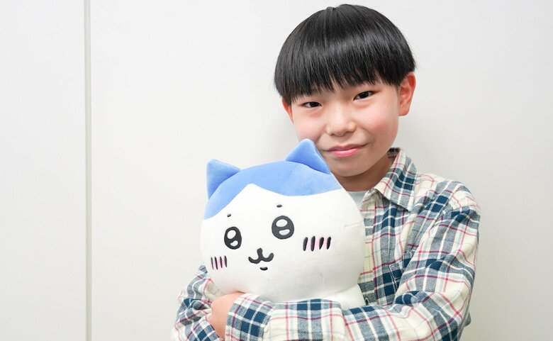 ハチワレ役を演じる田中誠人さん