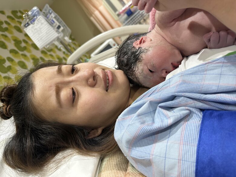 感動で泣きっぱなしだった出産