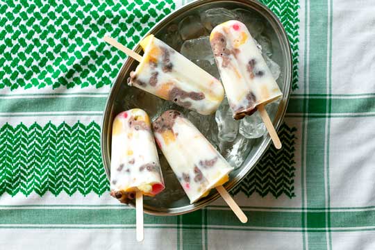 カルディの杏仁豆腐アレンジレシピ「杏仁豆腐のしろくまアイス」