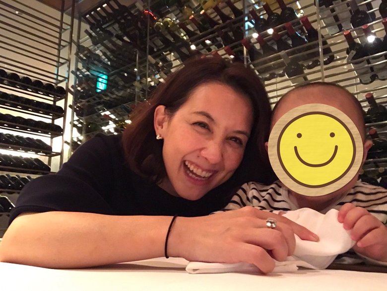 子連れで食事へ