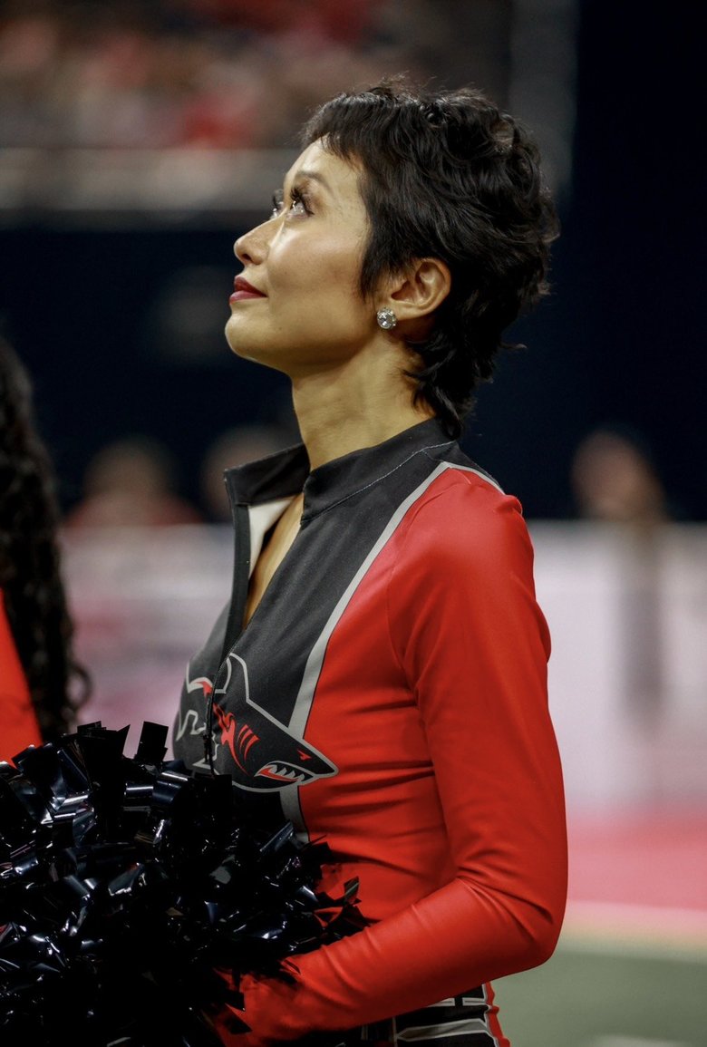 乳がん治療前に宣言した「フィールドに戻ることを有限実行したかった」とシャークスでの挑戦を決めた（撮影／Brandon LaRochelle）