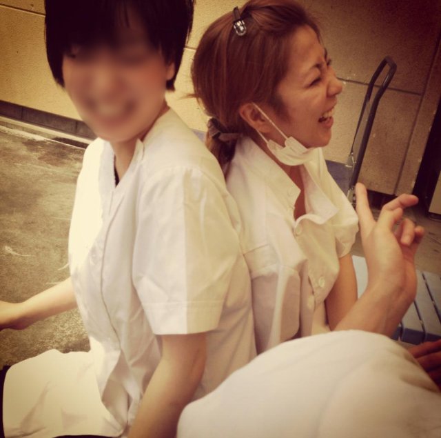 美容専門学校時代の一枚