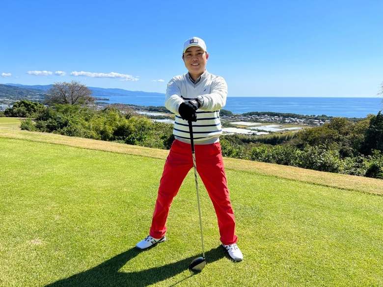 ゴルフをプレーすることも