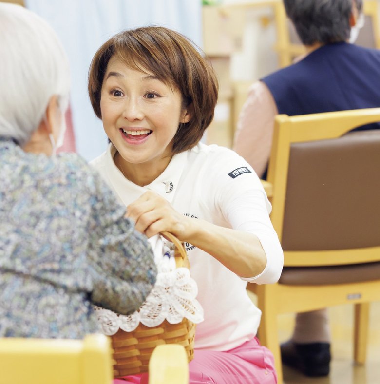 介護施設で働く北原佐和子さん