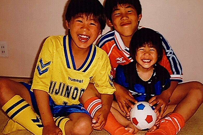 3兄弟の子ども時代