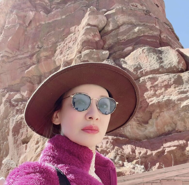 なんとこれが野外音楽会場！アメリカ旅行？での一幕