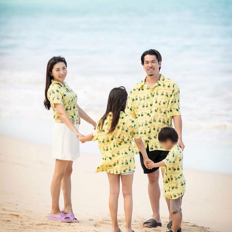 アメリカで暮らしさらに夫の家族愛が強くなったと語る早穂さん