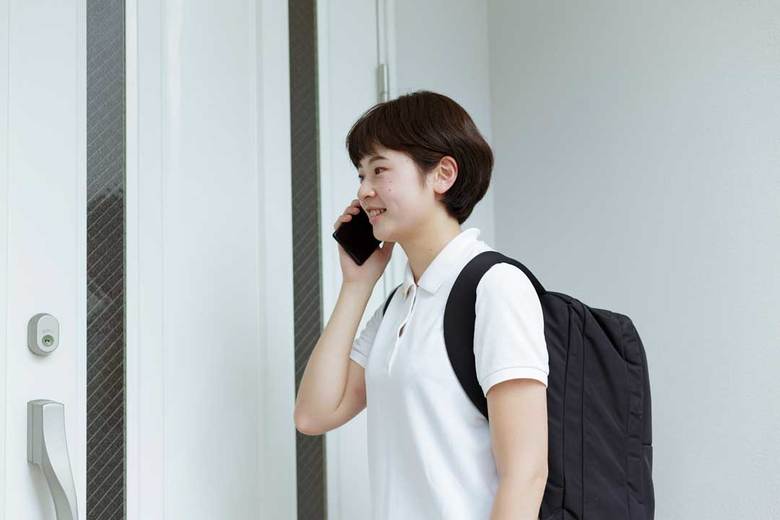 ▲ベアーズの担当スタッフが渡部さんのご自宅に到着