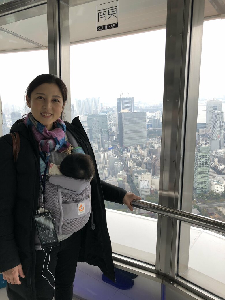 2019年、長女と東京タワーへ