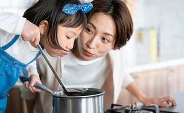 調理も片付けもラクだわぁ…“スープかけごはん”週2でもあり！