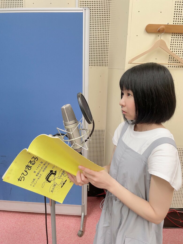 髪型やたたずまいも完全に「まる子」な菊池こころさん