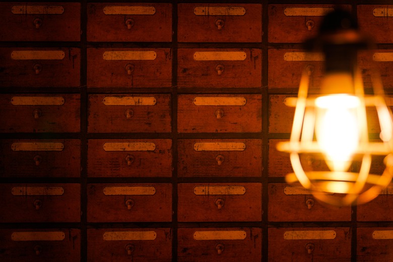 店内のディスプレイのひとつ「ひきだし」