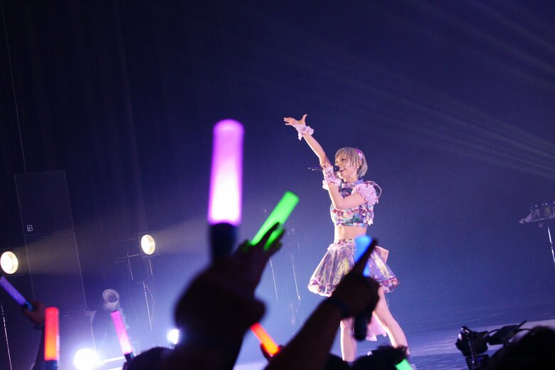 でんぱ組inc.時代から金髪ショートがトレードマーク。”金色の異端児”とのキャッチコピーで親しまれていた最上さん（写真提供／本人）