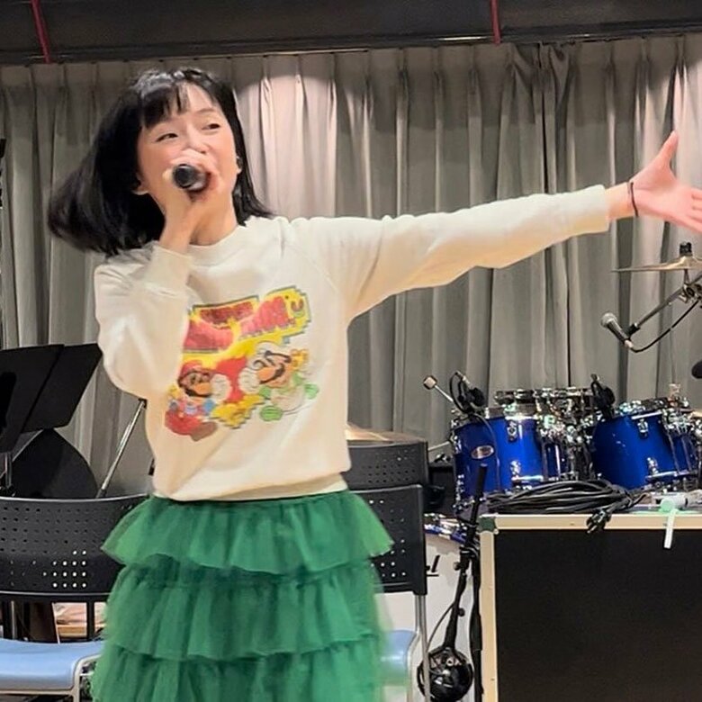 ライブに向けて練習に気合が入る千秋さん