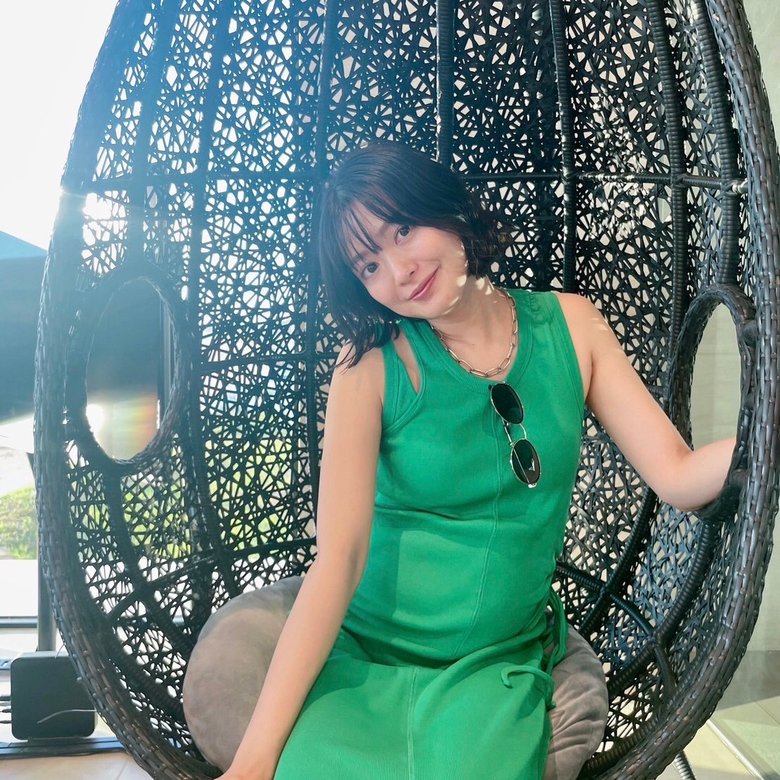 妊娠中、出かけた先での1枚