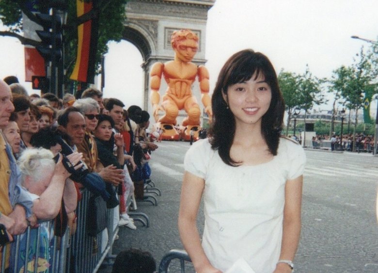 NHK時代、海外取材での久保さん