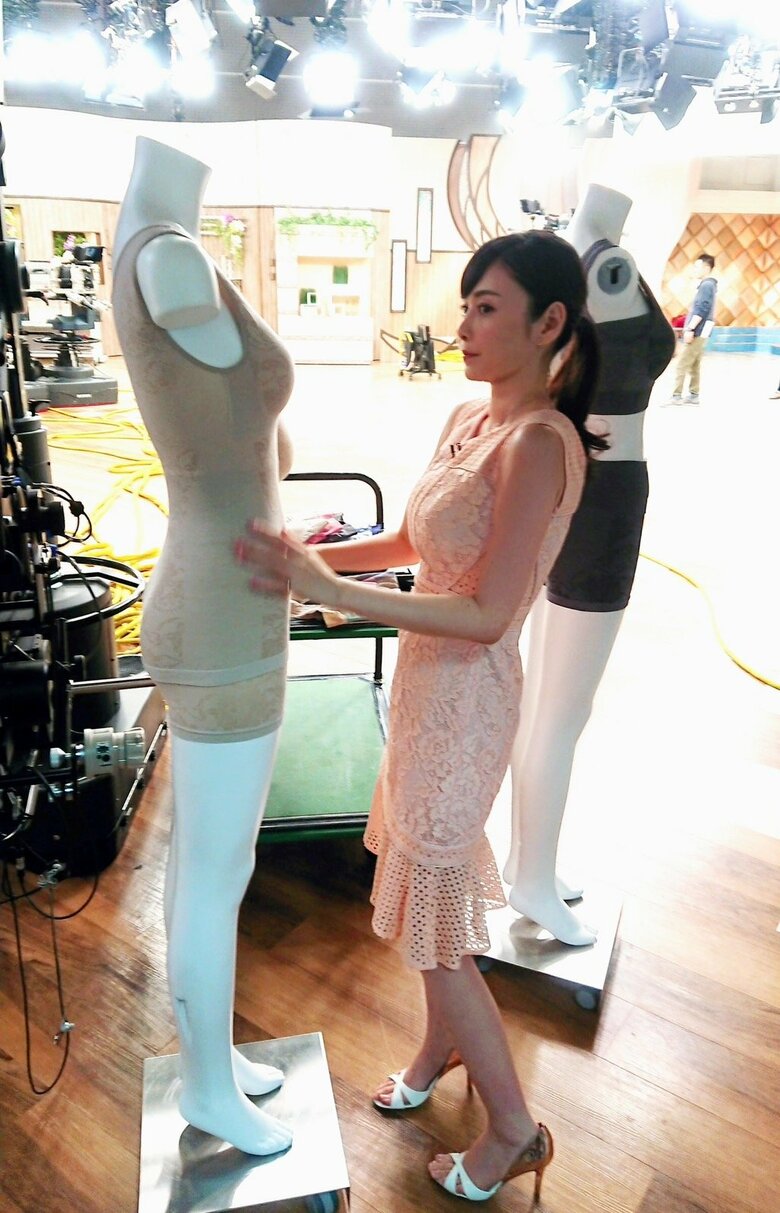 テレビ放送前のひとコマ