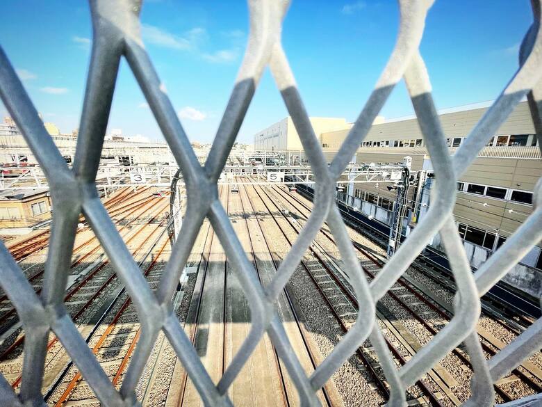 実家近くのお気に入りの線路