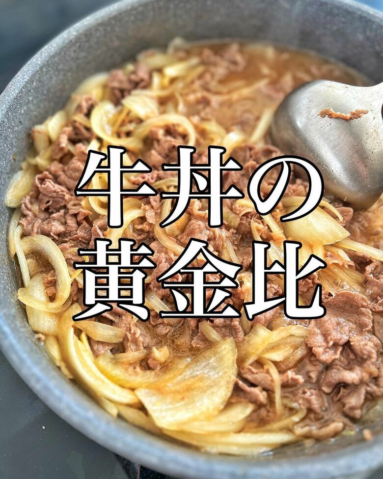 究極の牛丼比とは…？