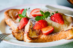 甘いご褒美、いちごミルクフレンチトースト