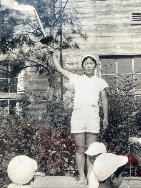 小学５年生のころの宇津木妙子さん