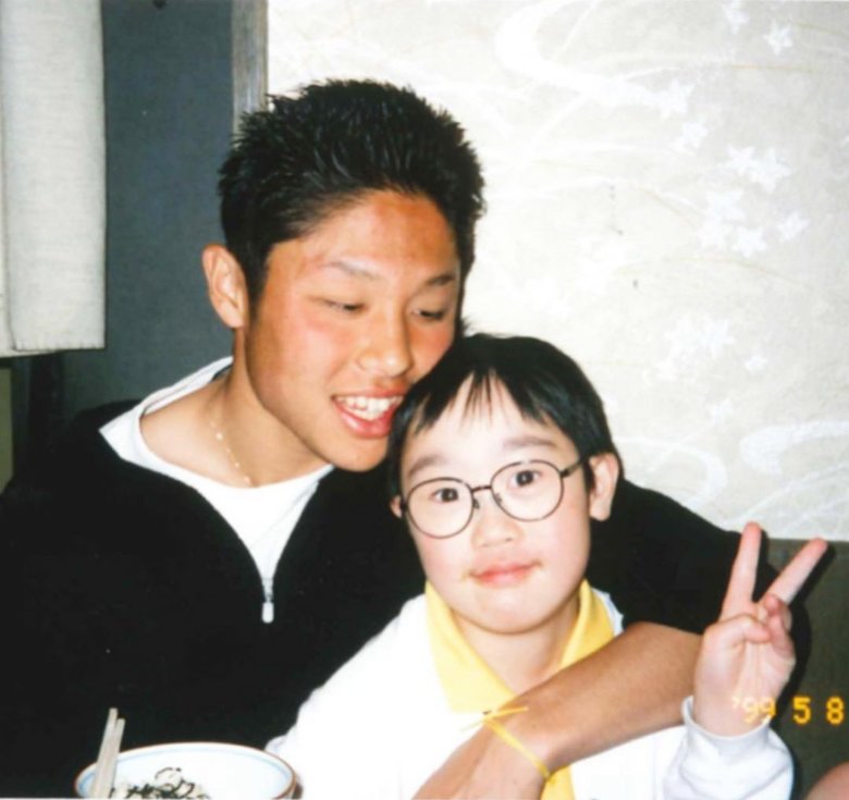 若かりし頃のけん太さんとお兄さん