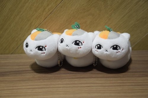 トリプルニャンコ先生ぬいぐるみチャーム（全3種）