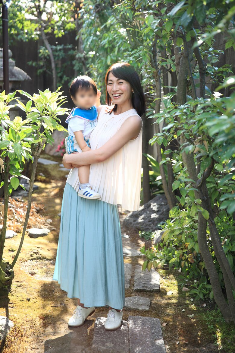 ご自身も2人の子のママ