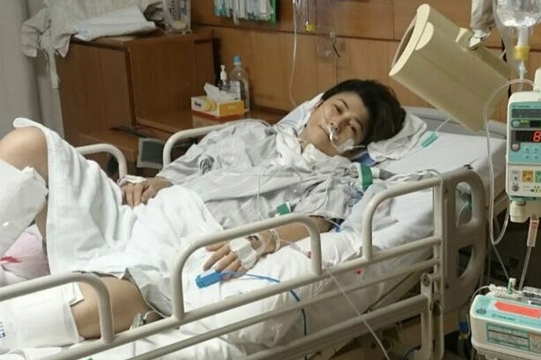 35歳のとき、胆管細胞がんの疑いで入院