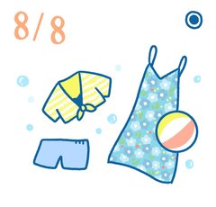 8月8日の開運風水｜“金の気”由来の水着コーデでツキを呼ぶ！【全体運】
