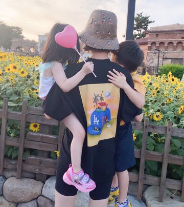 子どもたちと過ごす時間も大切にしているあきぴさん