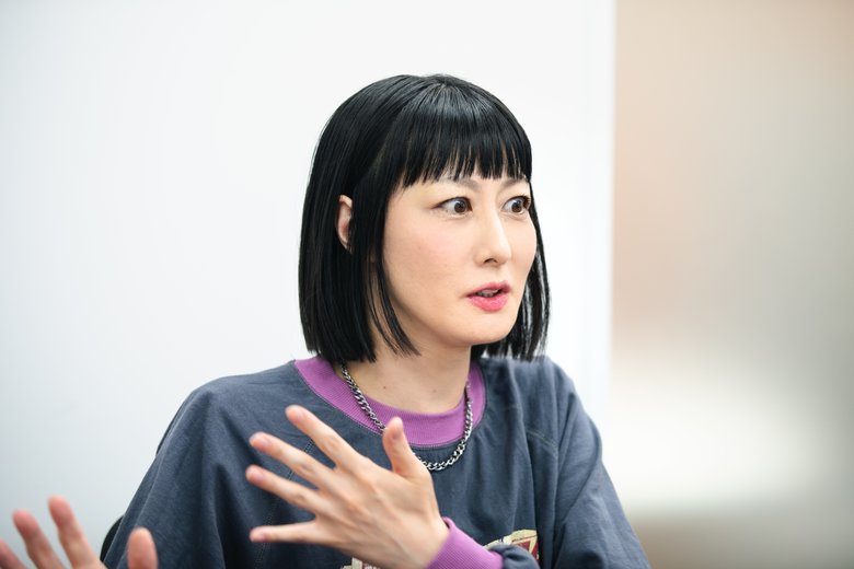 感覚について話す鳥居さん