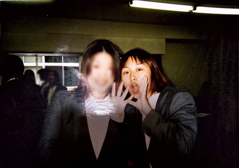 19歳ごろの沖田さん。高校卒業後は正看護師になるための専門学校に通った