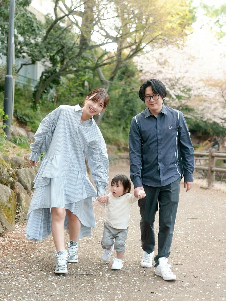 家族3人でお出かけ