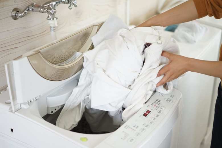 洗濯物の詰め込みすぎには注意が必要（提供：中村さん）