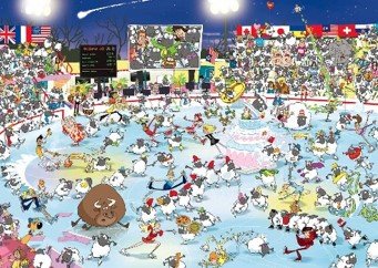 フィギュアスケートのリンクにもショーンが隠れてる！