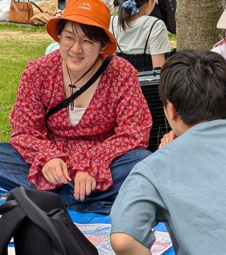 2025年5月IBSの交流会にてピクニック