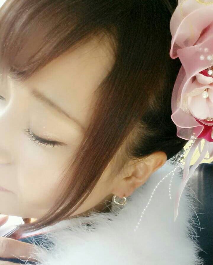 成人式に旦那さんがプレゼントしたピアス