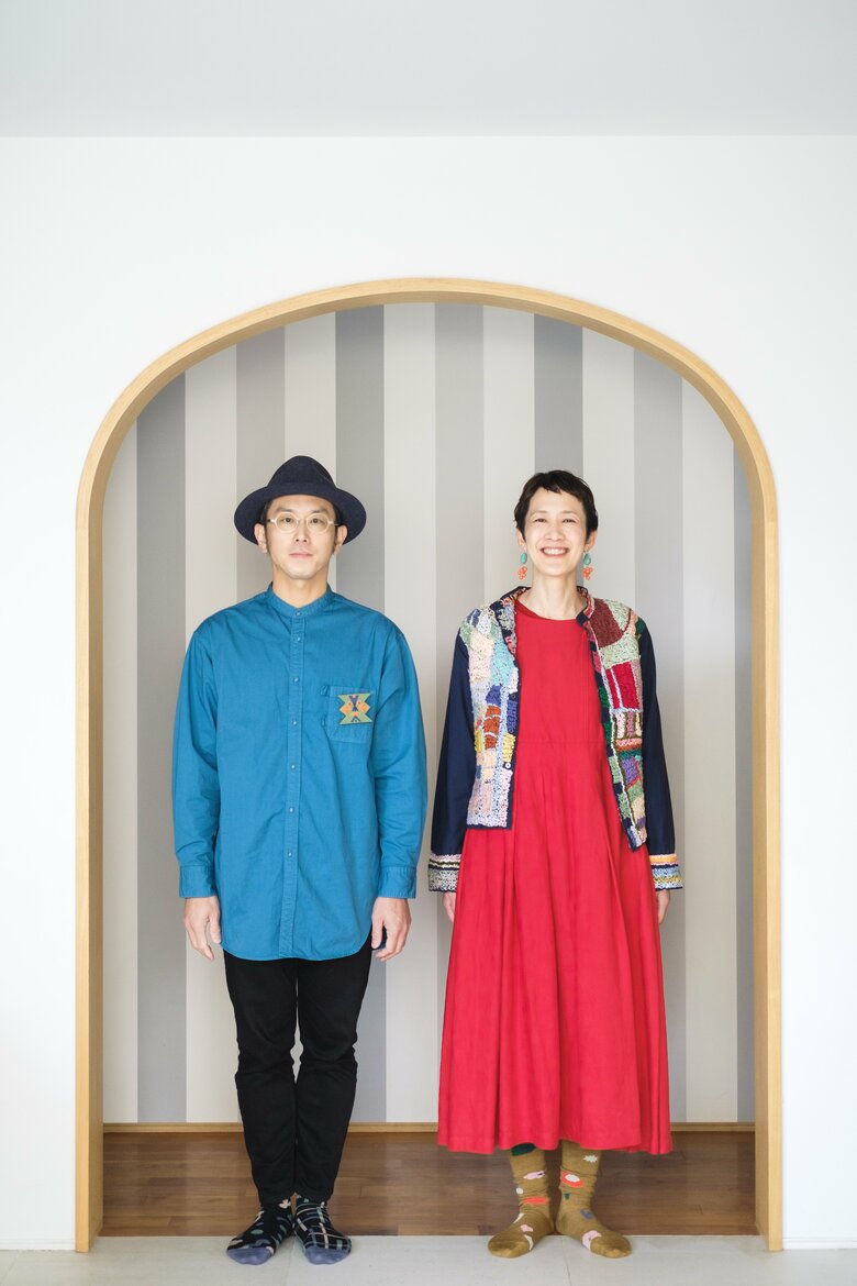 亀山達矢さんと中川敦子さん