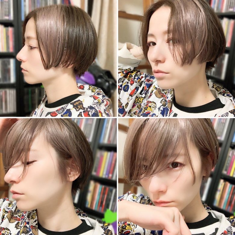 子宮内膜症の手術をひかえ、入院2日前に美容室に行って気分を上げる宮島咲良さん