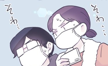 はじめての参観日にドキドキ…肝心の我が子は⁉︎