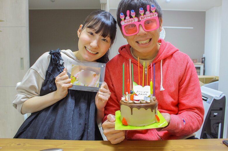 まおちゃんを見送った後も毎年誕生日を祝い続けている
